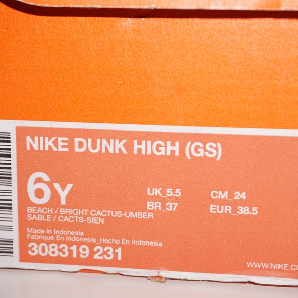NIKE | NIKE DUNK HIGH GS 'SHREK' - Picture 10 of 10